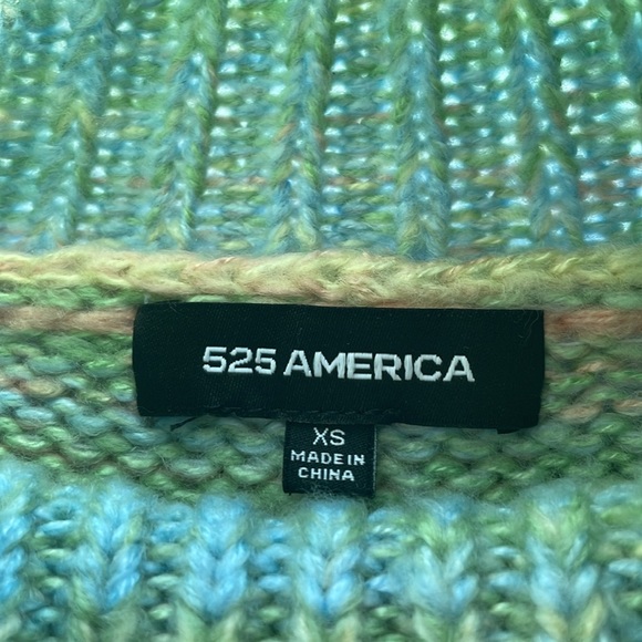 ANTHROPOLOGIE 525 AMERICA Willa Space-Dyed Turtleneck Sweater Size XS - Picture 10 of 12